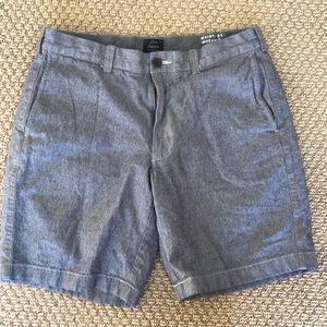 J. Crew Men’s Stretch Linen Blue Shorts Size 31